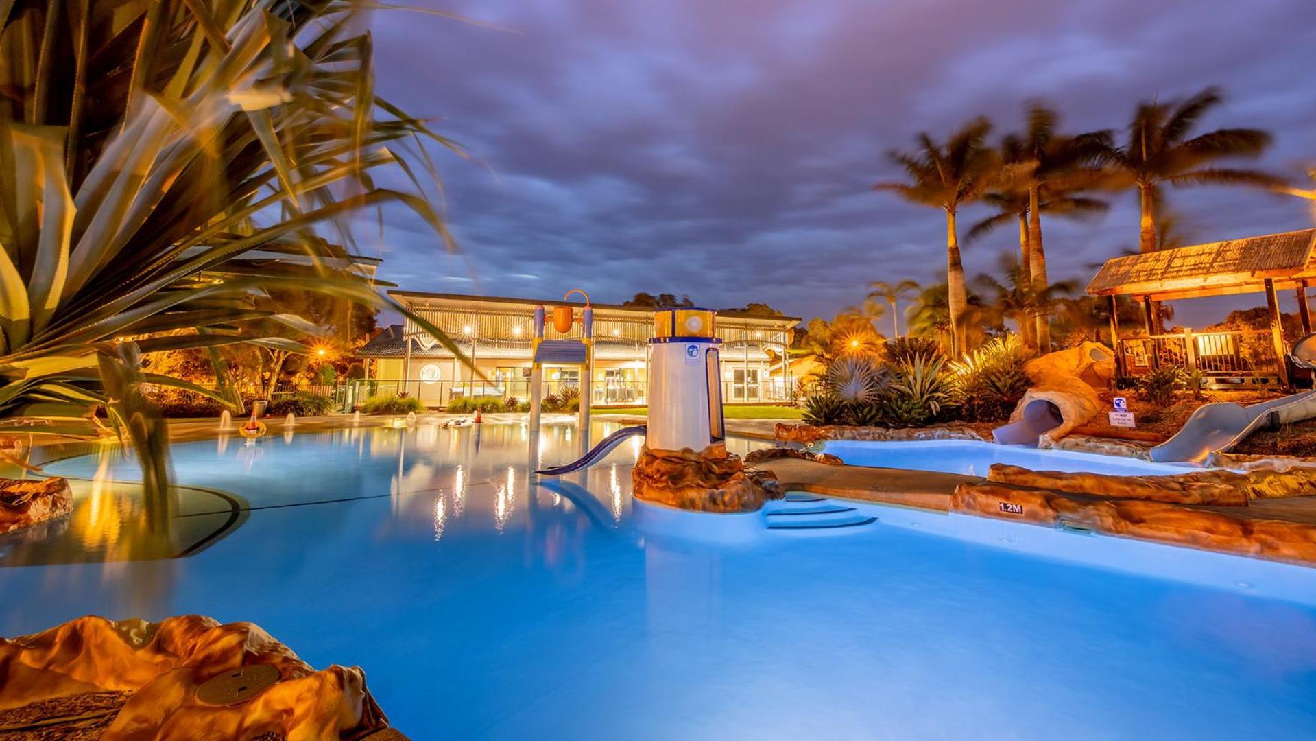 Big4 Park Beach Holiday Park Coffs Harbour Kültér fotó